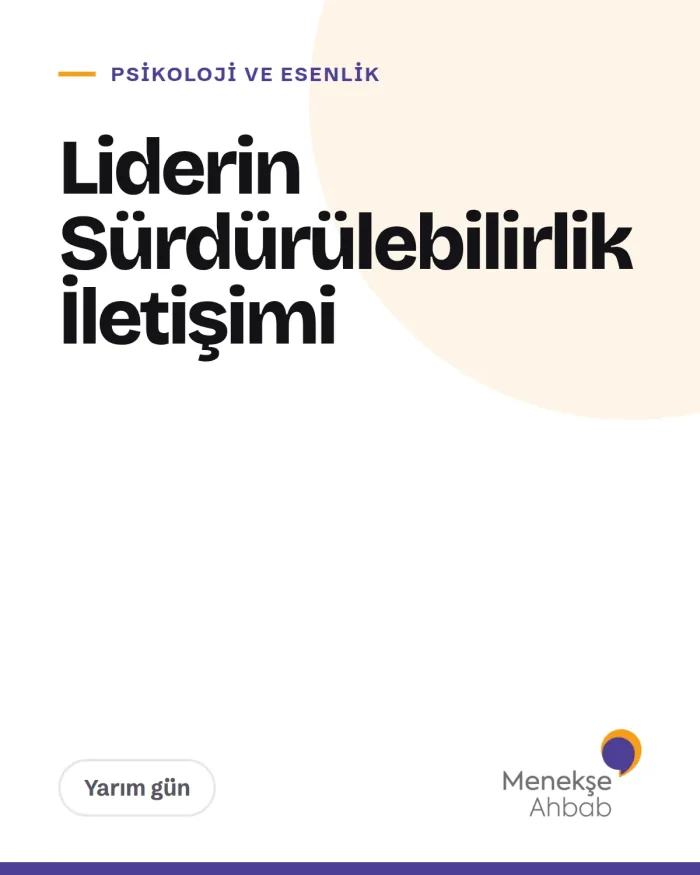 Liderin Sürdürülebilirlik İletişimi — kapak Liderin Sürdürülebilirlik İletişimi
