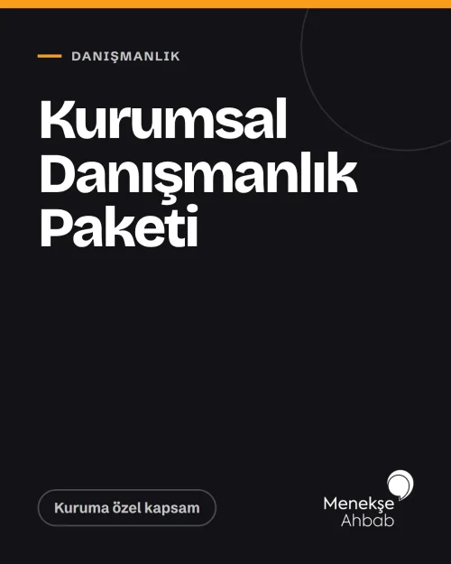 Kurumsal Danışmanlık Paketi — kapak Kurumsal Danışmanlık Paketi