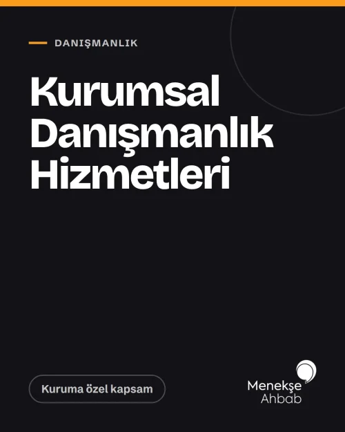 Kurumsal Danışmanlık Hizmetleri — kapak Kurumsal Danışmanlık Hizmetleri