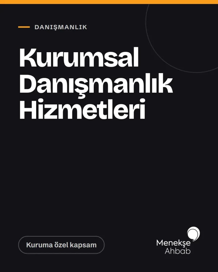 Kurumsal Danışmanlık Hizmetleri — kapak Kurumsal Danışmanlık Hizmetleri
